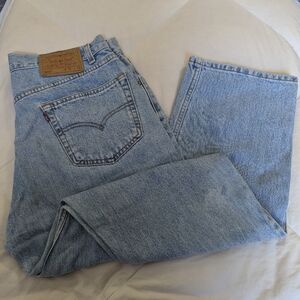 Vintage 1999 Y2K Levi 505 Relaxed Straight Light Stonewash  00505-4834 36x32